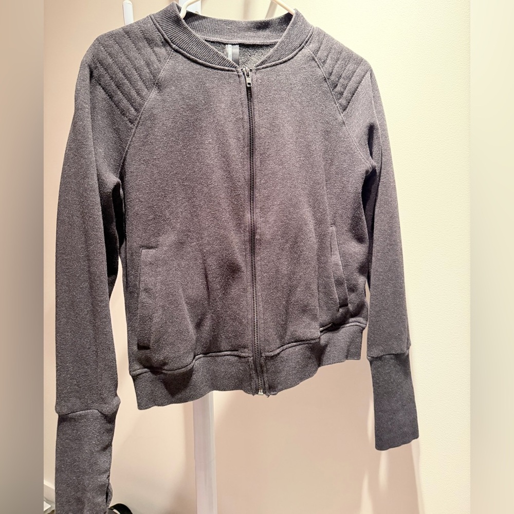 Mondetta Charcoal Zip-Up Jacket size M